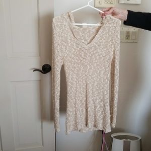 Loose knit sweater